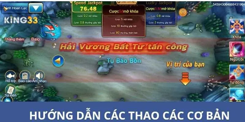 Hướng dẫn các thao tác cơ bản khi chơi san ca rong