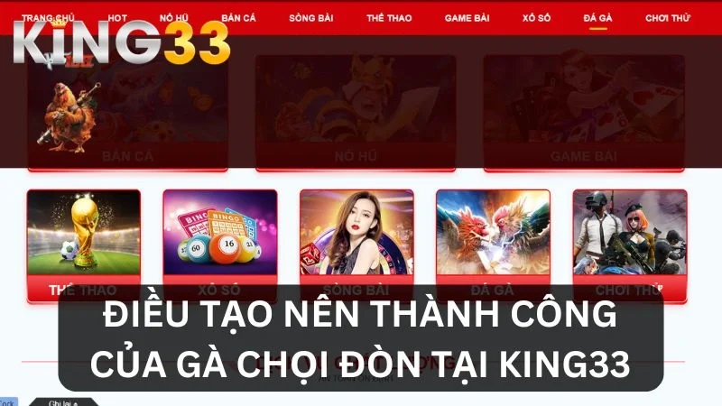 Ưu điểm vượt trội của King33