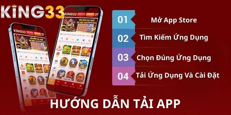 Hướng dẫn tải app KING33