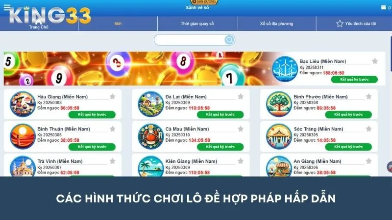 Các hình thức chơi lô đề hợp pháp hấp dẫn